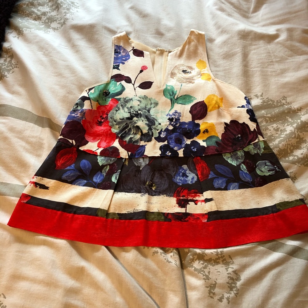 HD Paris beautiful vibrant blouse Anthropologie